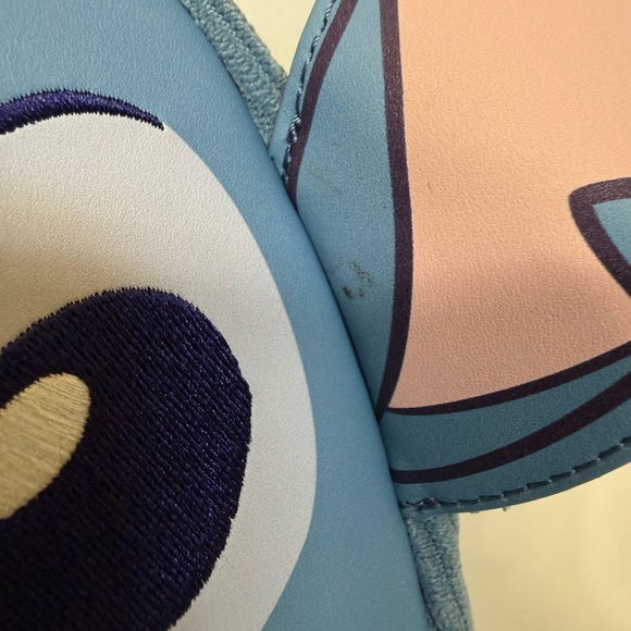 Loungefly Disney Lilo & Stitch Figural Stitch Corduroy Mini Backpack - Picture 6 of 10